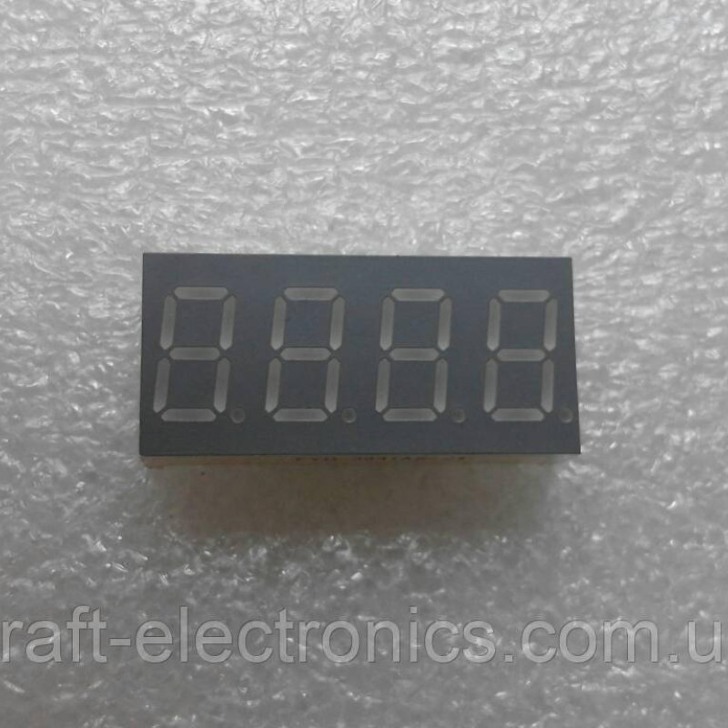 FYQ3641AS-21 Світлодіодний цифровий індикатор 4-розрядний червоний