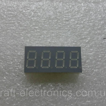 GNQ-4042AS-21 Світлодіодний індикатор 4-розрядний червоний