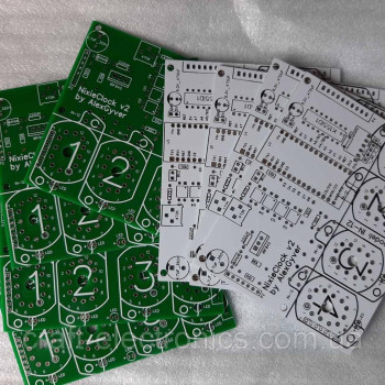 Плата годин на газорозрядних індикаторів IN-12