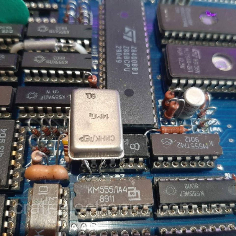 Плата в зборі Ленінград-2