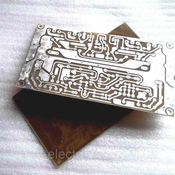 Плата для підсилювача потужності "Оплеуха микрухам"