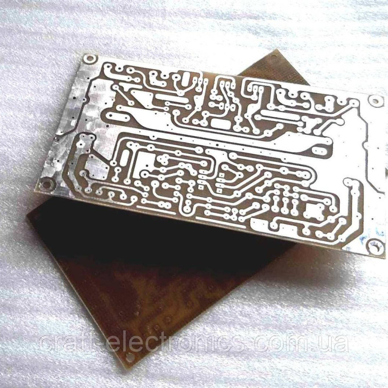 Плата для підсилювача потужності "Оплеуха микрухам"