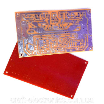 Плата для підсилювача потужності "Оплеуха микрухам"