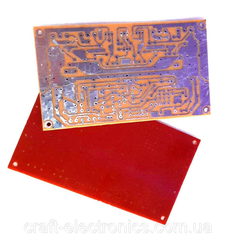 Плата для підсилювача потужності "Оплеуха микрухам"