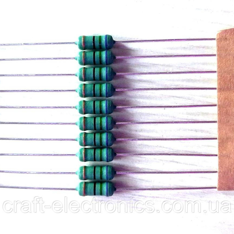 Резистолр вивідний 75 Ом 2Вт