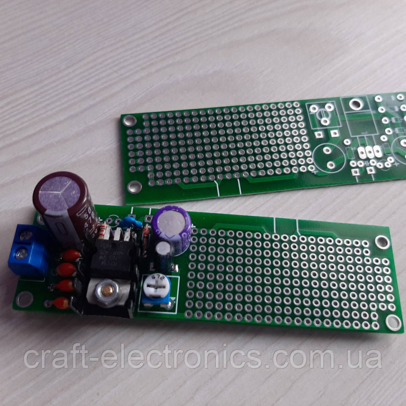 Макетна Плата + конструктор блоку живлення 2-15В, 1А