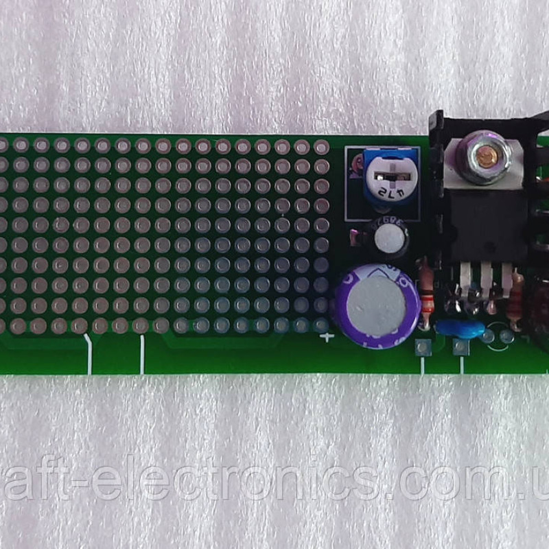 Конструктор блоку живлення 2-15В, 1А + макетна плата