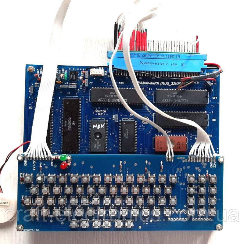 Плата в зборі Радіо - 86 з РК клавіатурою