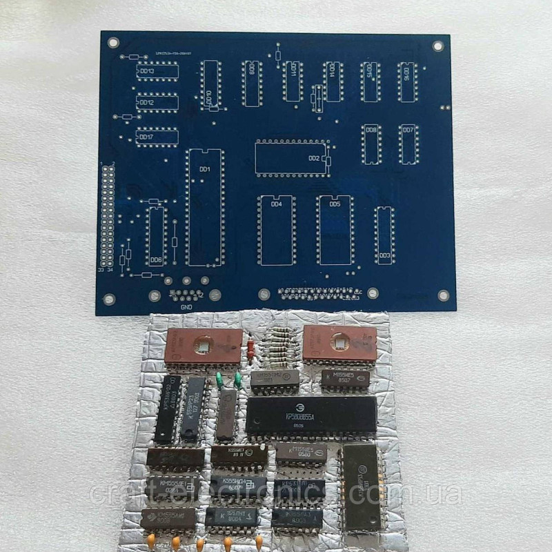 Набір для самостійної збірки контролера накопичувача на ГМД для Радіо 86РК