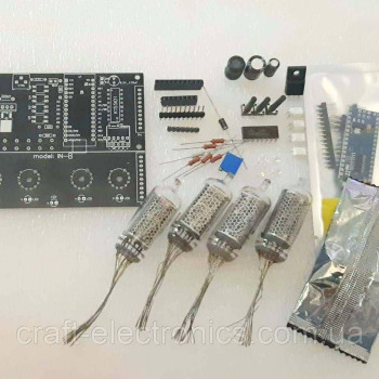 Конструктор "Годинник на газорозрядних індикаторах ІН-8"