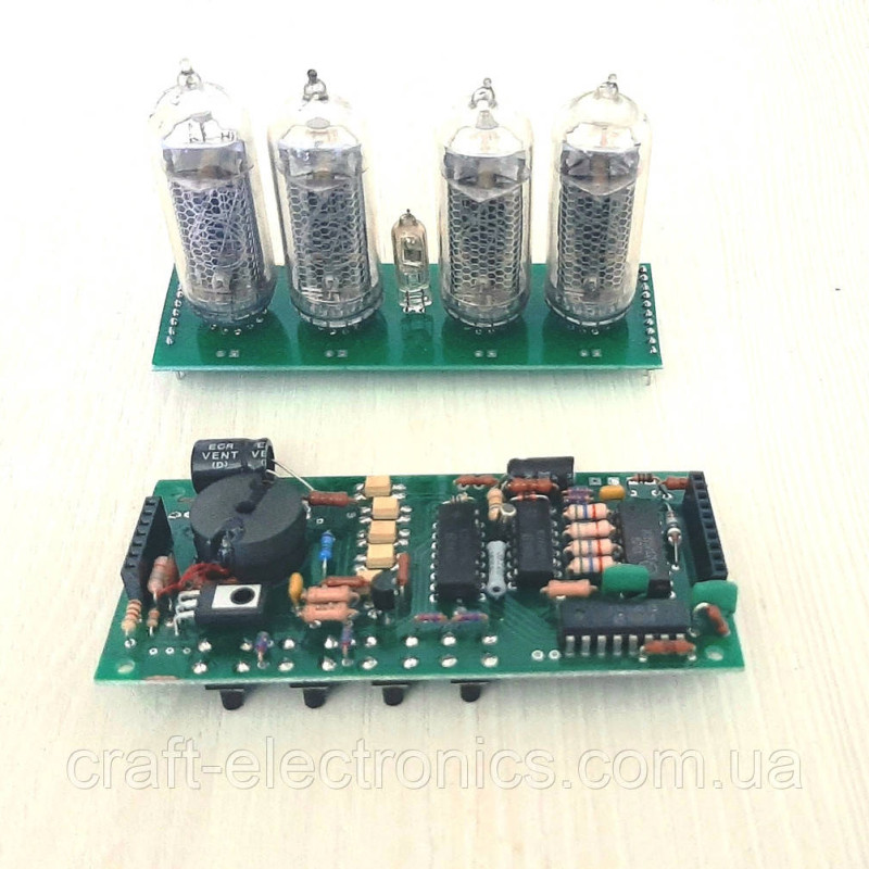 Годинник Sima на лампах IN14 neon конструктор