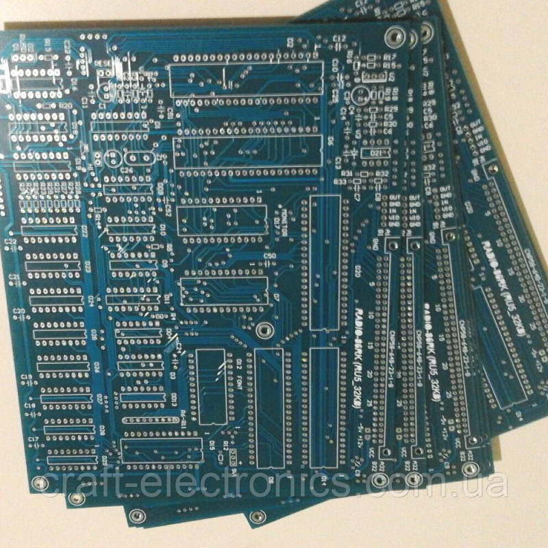 Радіо 86 РК друкована плата для збирання