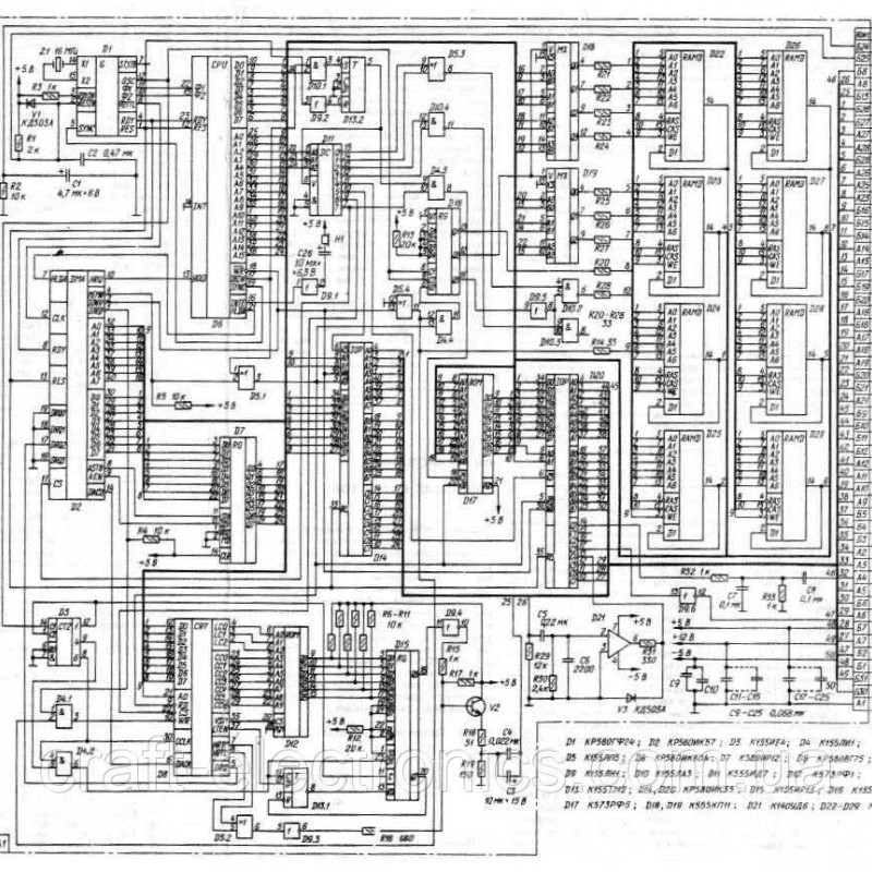 Радіо 86 РК друкована плата для збирання