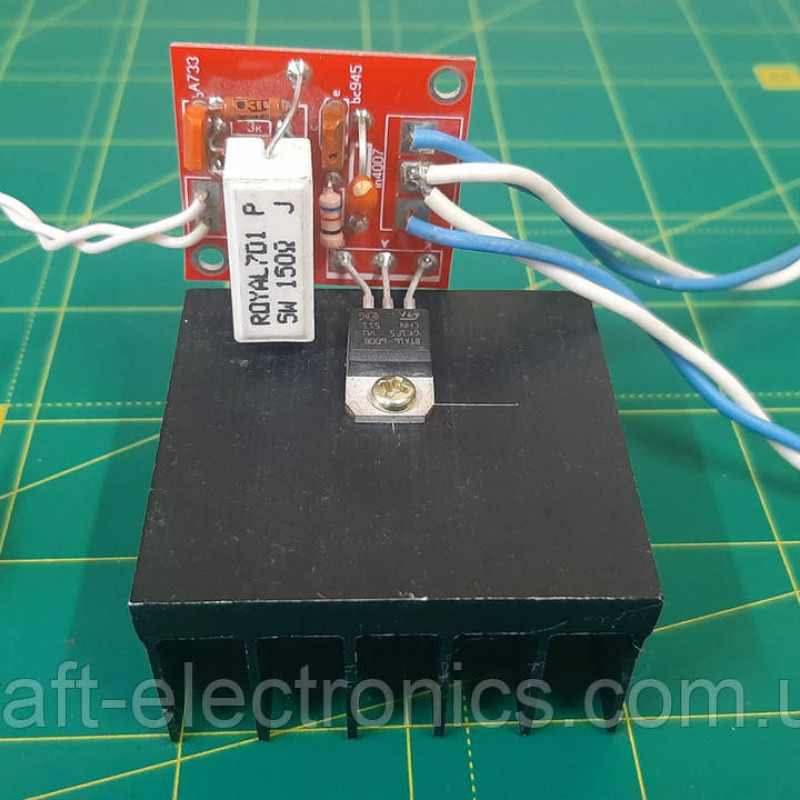 Зарядний пристрій для акумуляторів 12v-8A конструктор