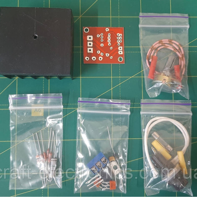 Зарядний пристрій для акумуляторів 12v-8A конструктор